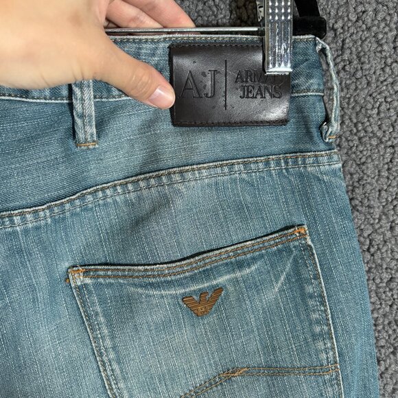 Armani Jeans J06 Slim Fit Jeans - Men's Size 32*30 - Blue - Picture 7 of 12
